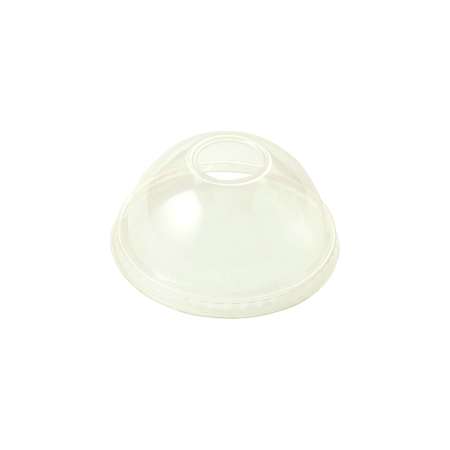 WORLD CENTRIC World Centric 9 qt.-24 oz. Ingeo Compostable Clear Dome Lid, PK1000 CPL-CS-12D